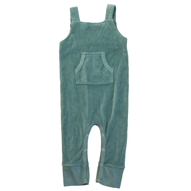 Hanna Andersson Boys Teal Romper