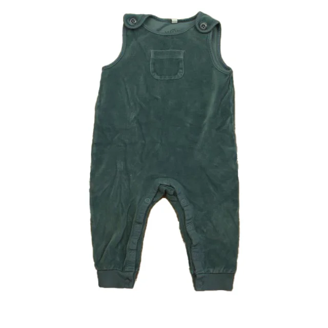 Mori Boys Teal Romper