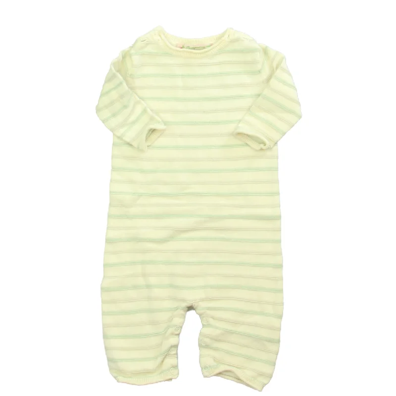 Bonpoint Boys White Stripe Romper s