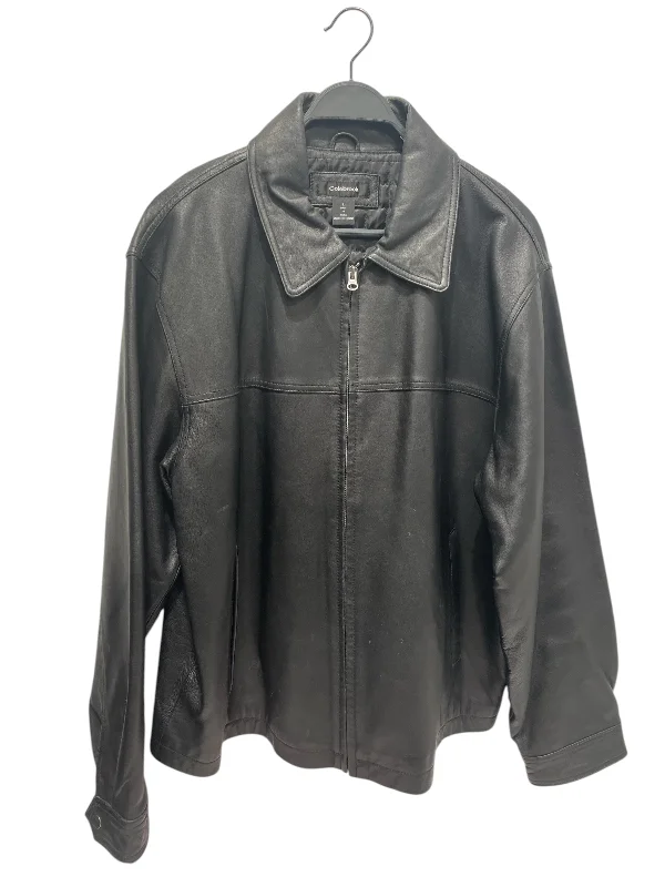 Colebrook/Leather Jkt/L/Leather/BLK/