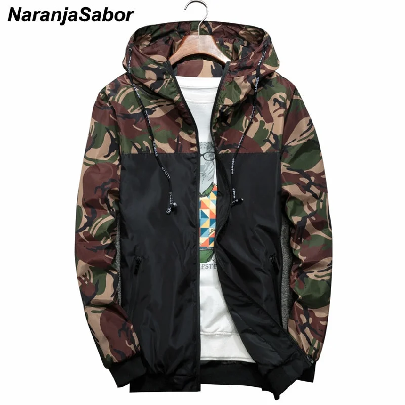 Camouflage Military Hooded Coats