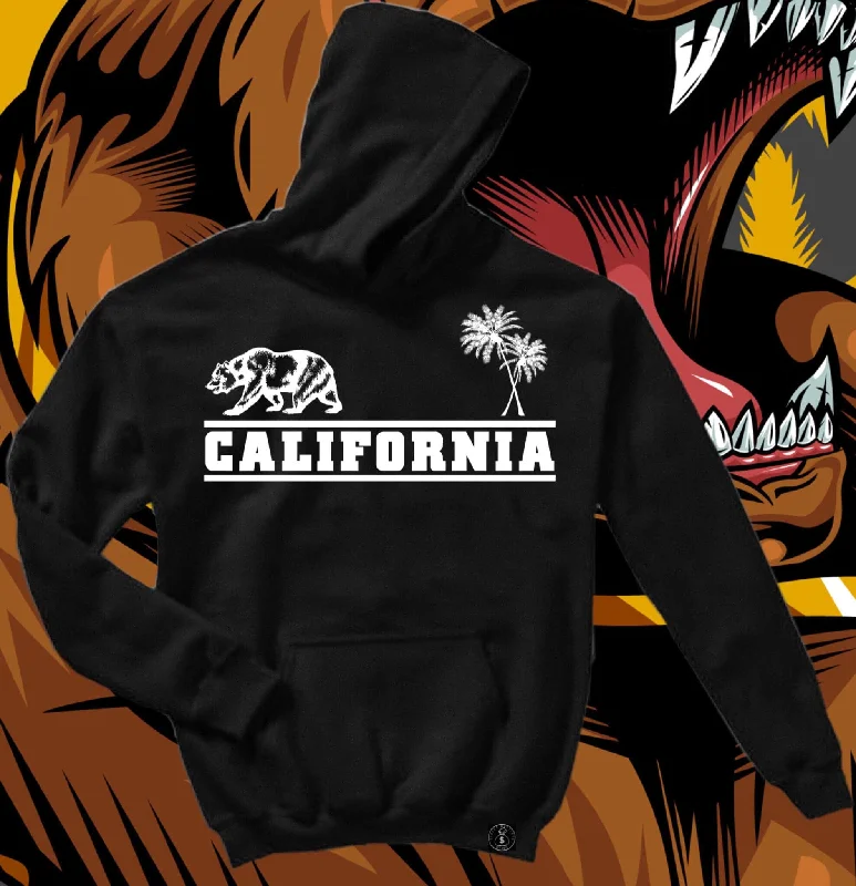 CALIFORNIA BLACK HOODIE