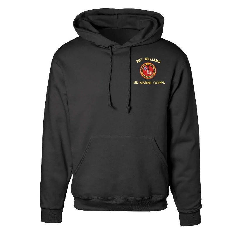 3rd Battalion 7th Marines Embroidered Hoodie