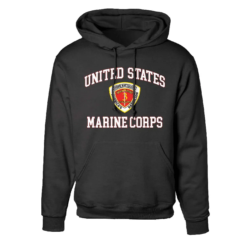 3rd Battalion 3rd Marines USMC Hoodie