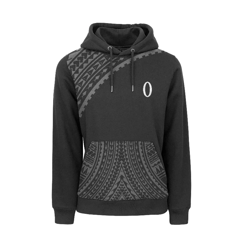 Olympia Black Toa Pullover Hoodie