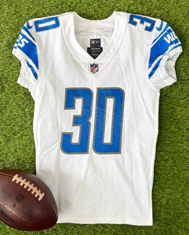 Detroit Lions 2022 Game Issued Jamaal Williams NFL Football Jersey (40/Medium)