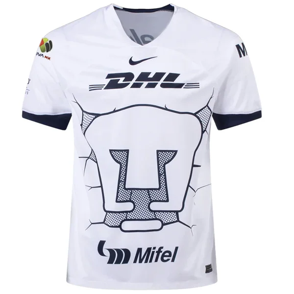 Nike Pumas UNAM Home Jersey w/ Liga MX Patch 23/24 (White/Obsidian)