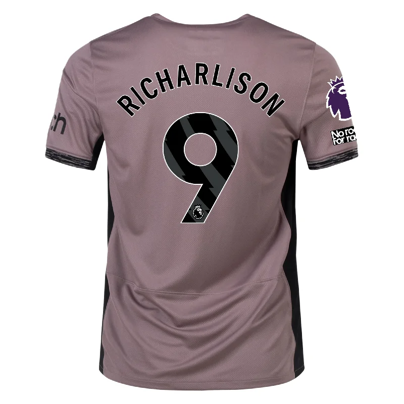 Nike Tottenham Richarlison Third Jersey w/ EPL + No Room For Racism Patches 23/24 (Taupe Haze/Diffused Taupe)