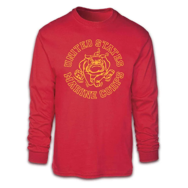 Vintage Bulldog Long Sleeve T-shirt