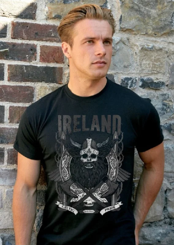 Black Ireland Viking T-Shirt