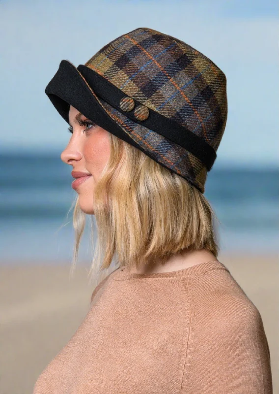 Mucros Clodagh Hat | Moss Check