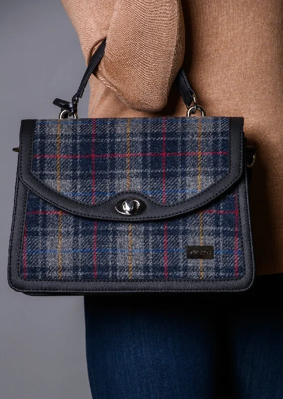 Mucros Orla Bag | Charcoal Check