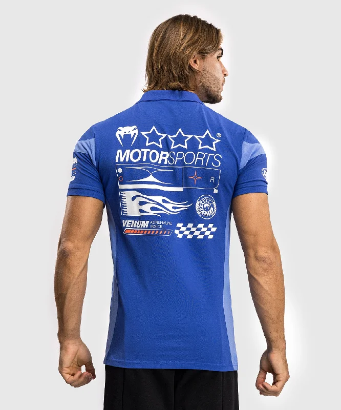 Venum Motorsport Cotton Polo - Royal Blue