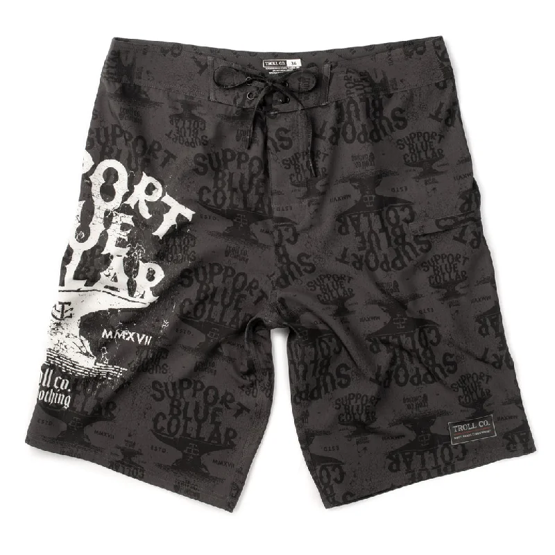 Cassara Boardshort, Black & White