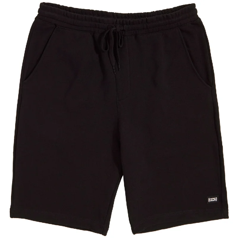 CCS Logo Rubber Patch Sweat Shorts - Black