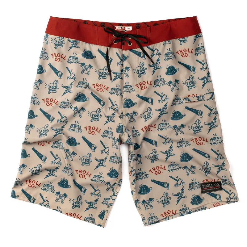 Lumberjack Boardshort: Dust