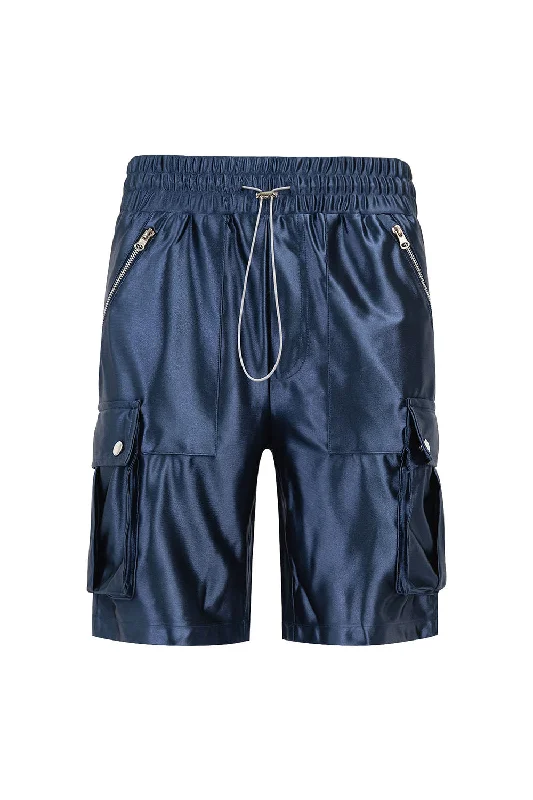 Men's Essential Satin Cargo Shorts