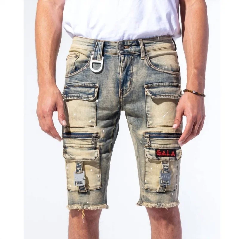 Men's Original Stash Short In Earth Acid