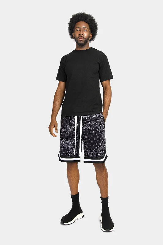 Pro Bandana Paisley Basketball Shorts