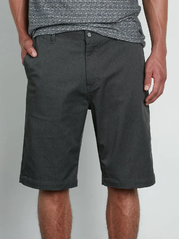 Vmonty Stretch Shorts - Charcoal Heather